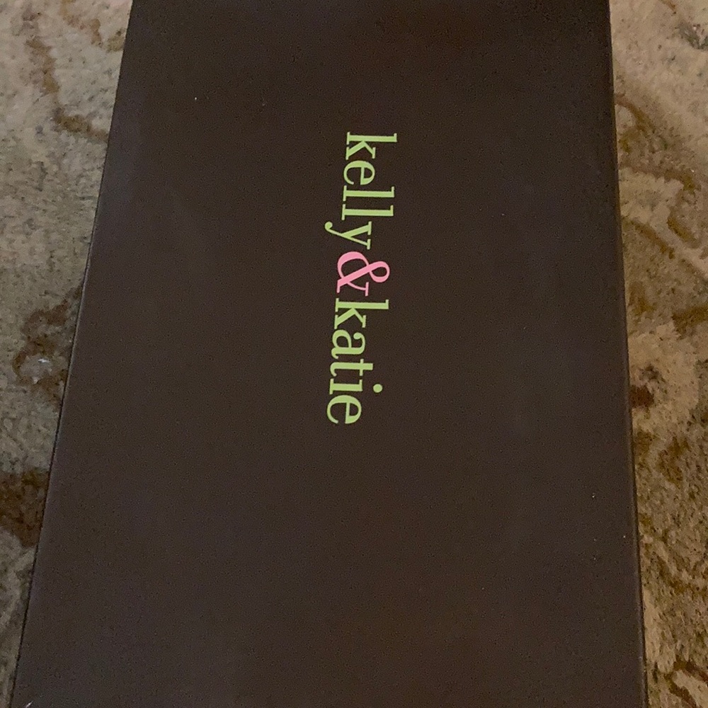Kelly&Katie black satin peep toe bow heels!